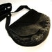 Black Leather Possibles Bag Black Shoulder Bag Hunting Muzzleloading