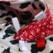 HORSESHOE MOO TAGGIE With Cow Print Minky