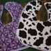 COWGIRL 2 PIECE Western Bib Set-Pony And Purple Bandana