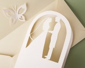 Wedding Invitations Set with a Secret (Butterfly), Scrapbook, Papercut by Mama Tita Il_170x135