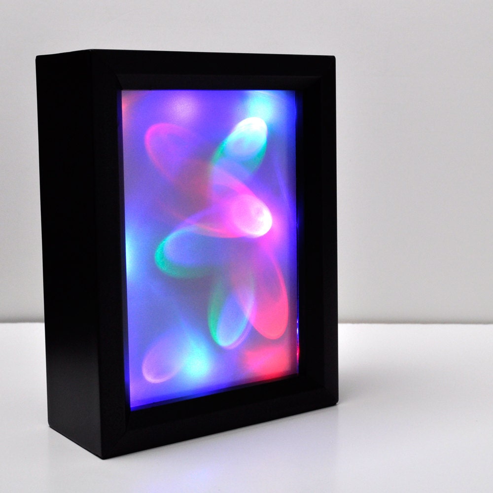items similar to abstract rainbow lighted shadow box items similar to abstract rainbow lighted shadow box