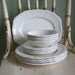 Vintage Staffordshire Ironstone Plates, Bowls and Platter