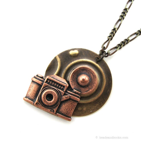 Camera Necklace Photography Jewelry