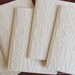 Handmade Card Set (Alphabet) for Teacher Appreciation, Librarian Stationery, Writer Gift - Set of 8