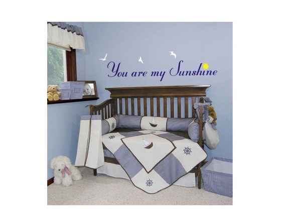 Vinyl Wall Art Decal Sticker You Are My Sunshine