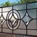 Beveled Stars Stained Glass Window