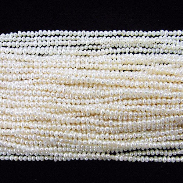 Freshwater Pearl Beads Genuine Natural Pearl 33.5mm Offround