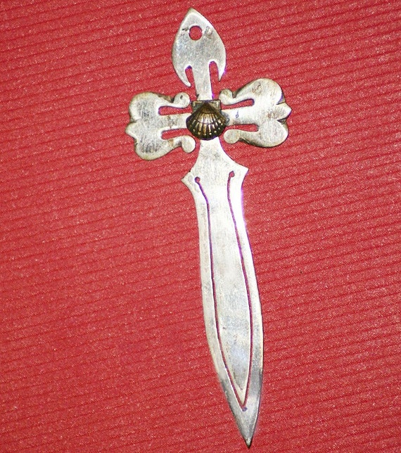 Cross of Saint James Santiago's cross by VintageMemoryChest