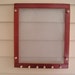 Large paduak jewelry organizer - Asian wood- earring holder - jewelry display - made in Montana