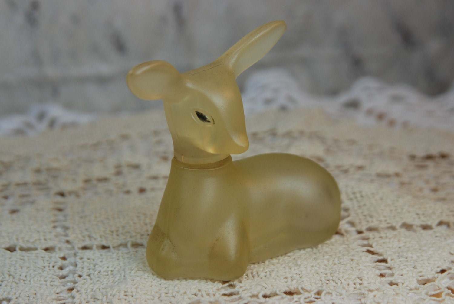 Vintage Avon Deer Perfume Bottle