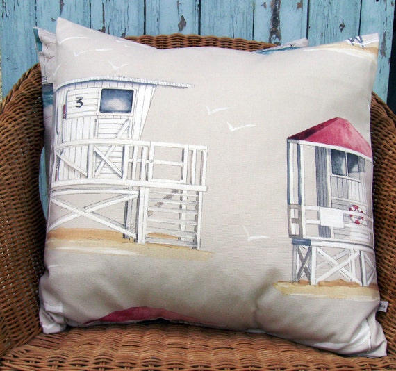 seaside pillow cover 18 inch pillow decorative pillow beach