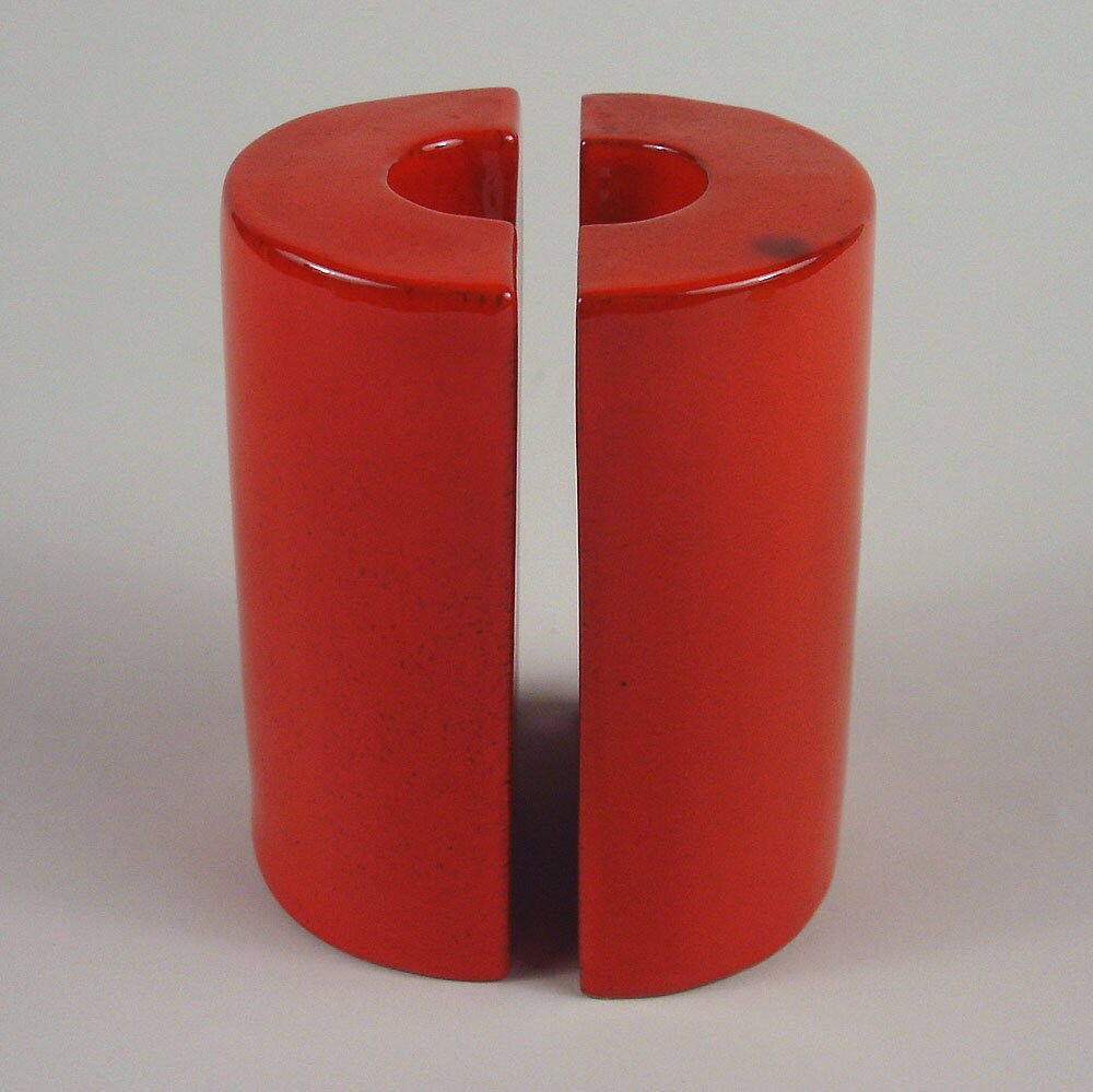 Italian Ceramic Bookends Raymor Mid Century Modern