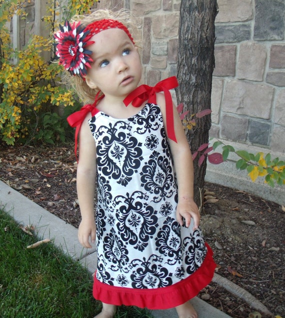 Line Girls Dress Diva Damask Romper Ties Matching Line Girls Dress Diva Damask Romper Ties Matching