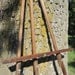 Mid Century Easel Anco Bilt Portable Primitive Art Restaurant Display
