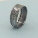 Silver coin ring Hawaii State quarter year 2008 size 8, 90% fine silver jewelry unique statehood gift FREE SHIPPING