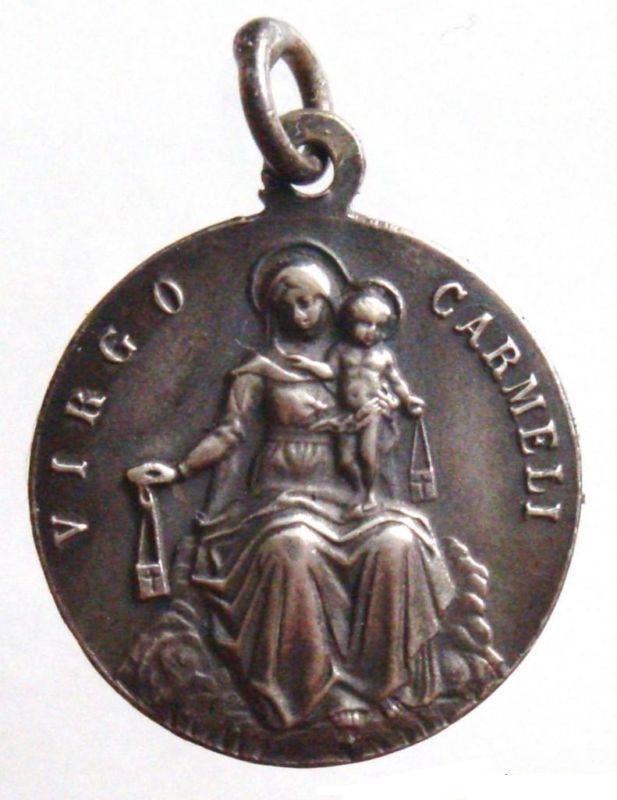 meaning of virgo carmeli Carmeli Virgo Medal Religious the to by Antique Carmeli Virgo