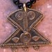 North African 'Peul' Yellow Copper Amulet