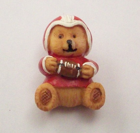 football player teddy bear