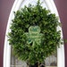 St Patricks Day Wreath Grapevine Boxwood Door Wreath.. "Like Magic" Two Wreaths In One