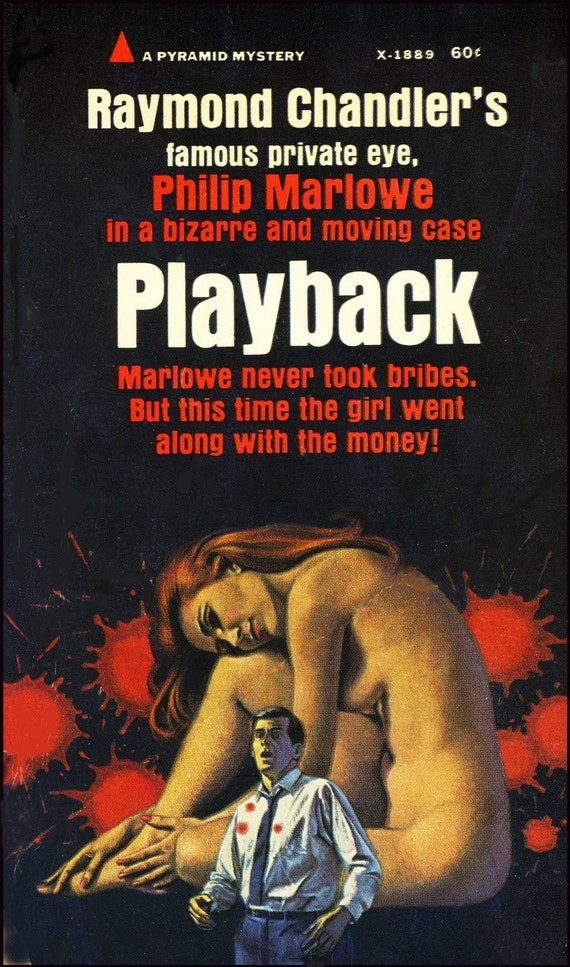 Playback By Raymond Chandler Vintage 1968 Edition Famous