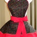 Music Note Retro Rocker Apron