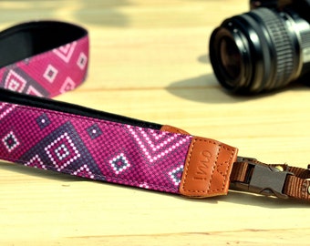Violet Diamond Camera Strap suits for DSLR / SLR