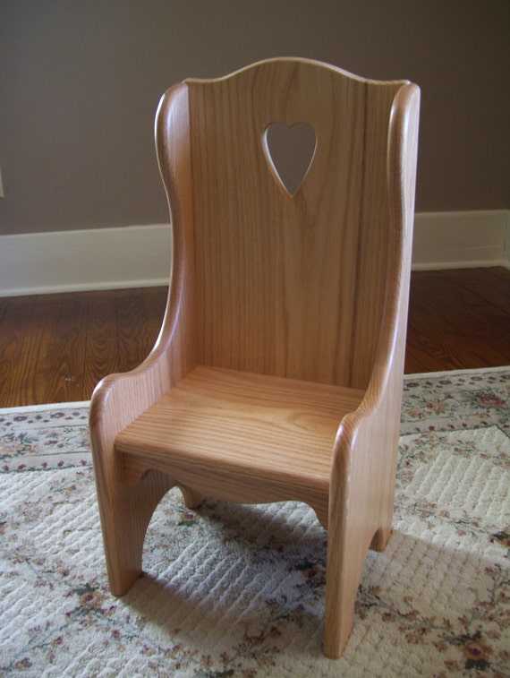 Items similar to Children s Wooden Pouting Chair on Etsy