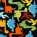 Urban Zoology Bright Dinosaurs Robert Kaufman-1 yard