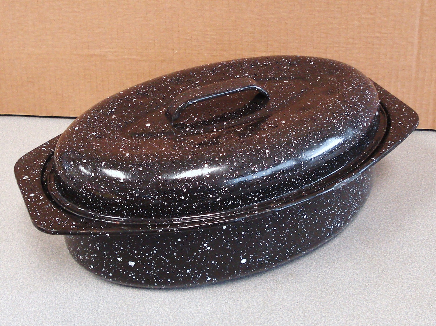 Enamelware Roasting Pan.