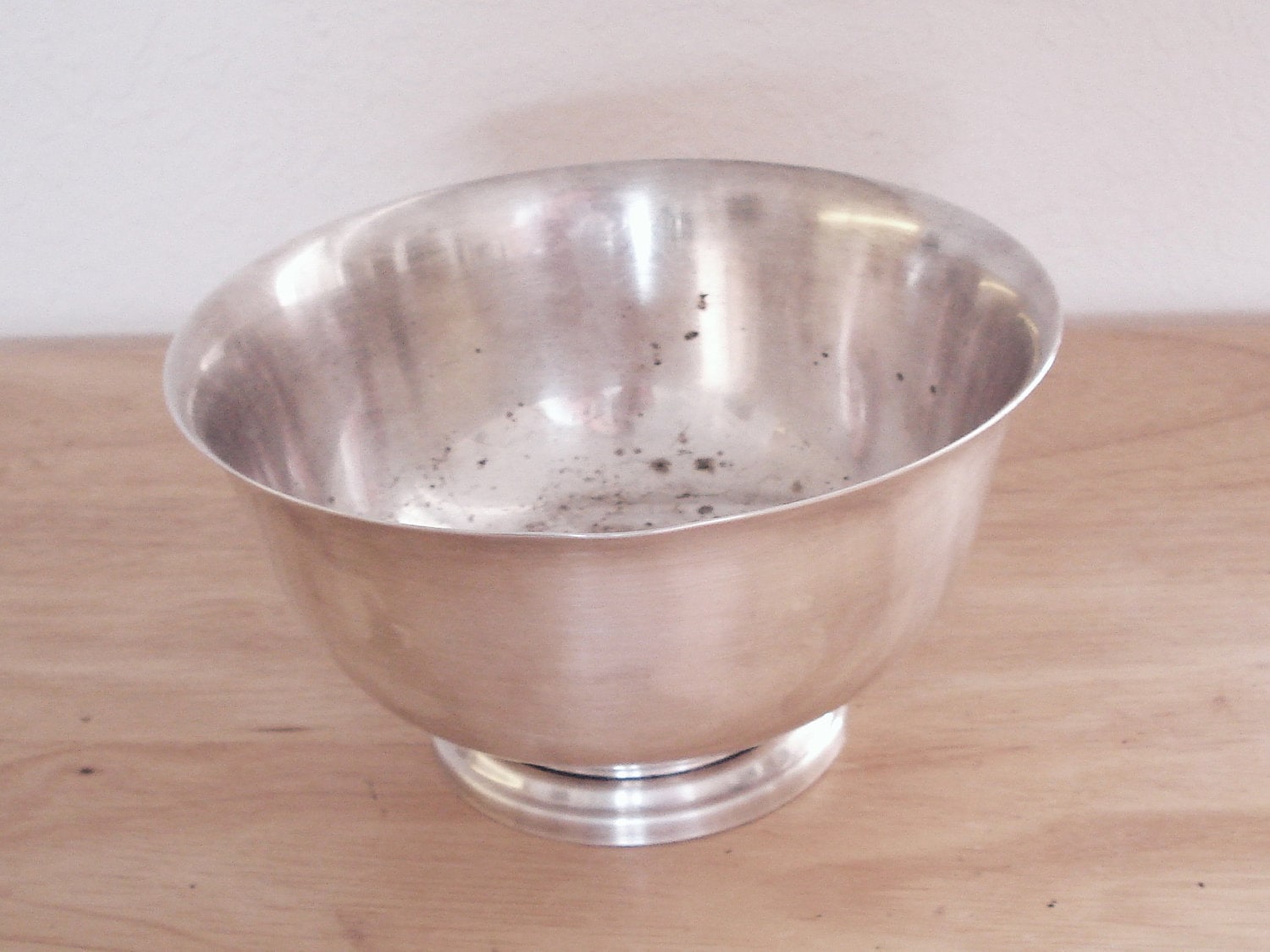 Vintage International Silver Company WILCOX Silver Plated Footed Bowl. Haute Juice