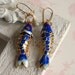 Vintage Art Nouveau Koi Fish Earrings