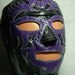 Mask Mano Negra Wrestling lycra and leather Mask