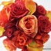 CuSToM oRDeR FoR "IBALEK" 50% DePoSiT 11 PieCe BRiDaL BouQueTS and BouToNNieRes FLoWeR PaCKaGe ReaL TouCH CaLLa LiLY aND RoSe oRaNGe aND ReD