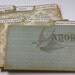 Divider Cards of Formica Set of 6 Vintage Style French Print Recipe Divider Cards