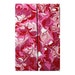Bright Pink, White & Magenta Abstract Art - Set of 2 Acrylic Paintings - Free Shipping
