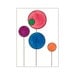 Pink, Blue, Green, Purple & Orange Original ACEO - Tori Amos Inspired Watercolor Art