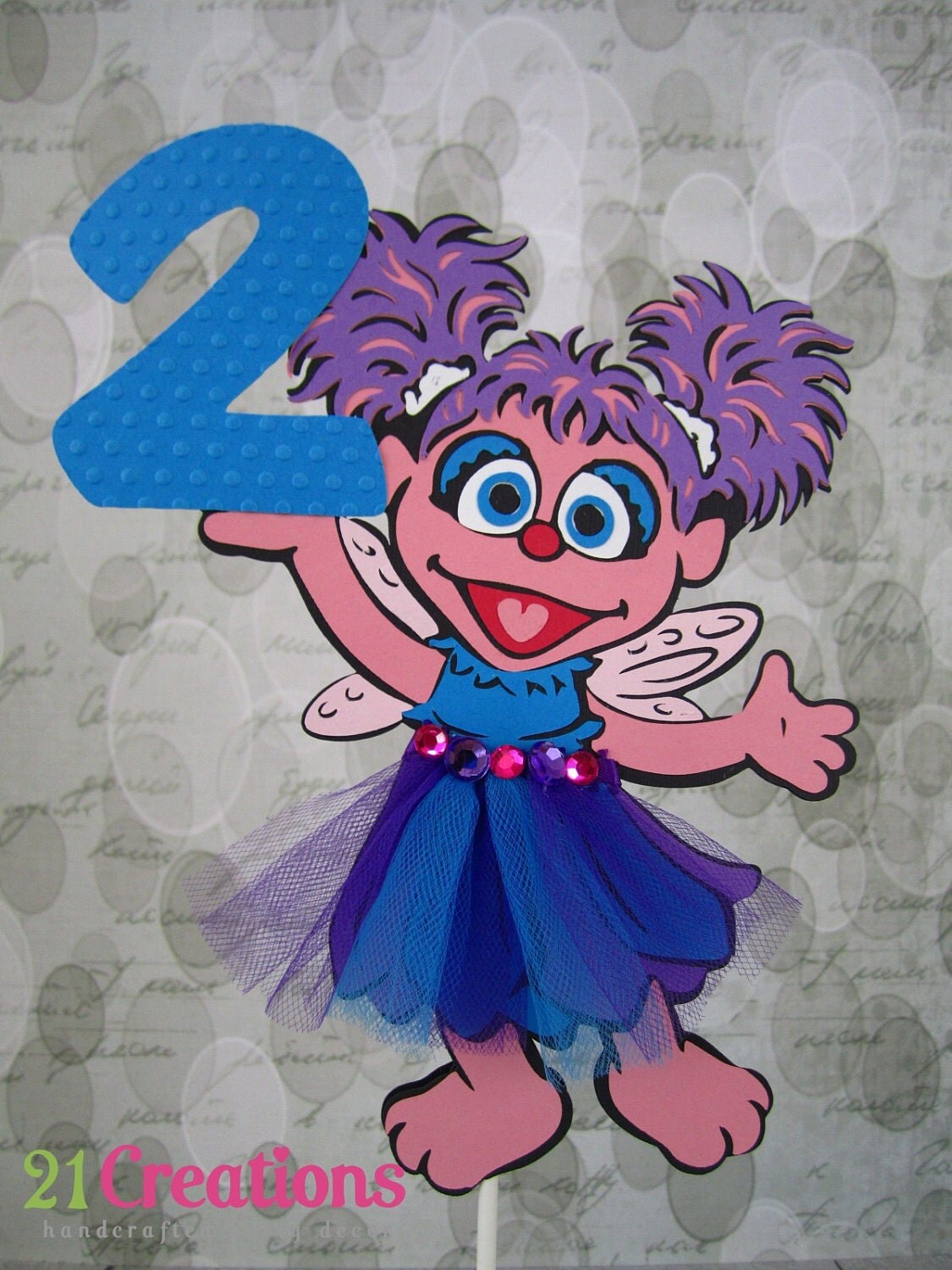 Abby Cadabby Cake Topper