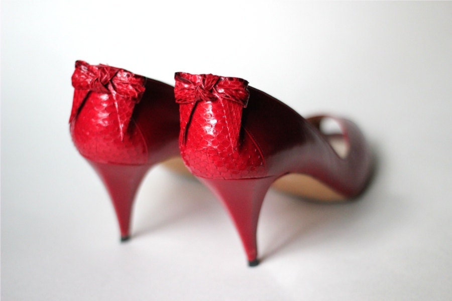 Red 2 Inch Heels | Tsaa Heel