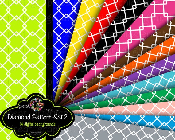 Digital Paper Printable Pattern Primary Color Background ...