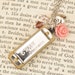 LAST ONE - Genevieve Harmonica Pendant Necklace