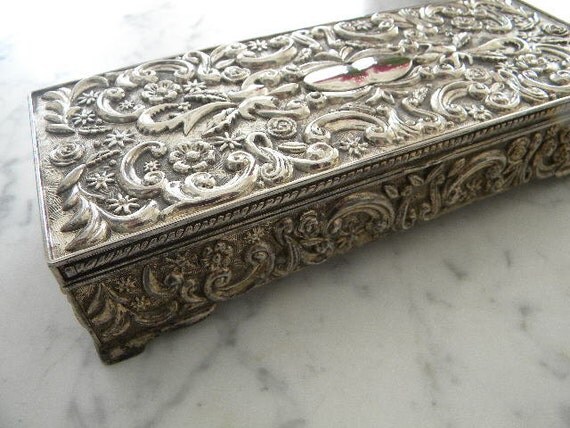Godinger Silver Plated Jewelry Box
