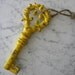 Summer Yellow Giant Skeleton Key