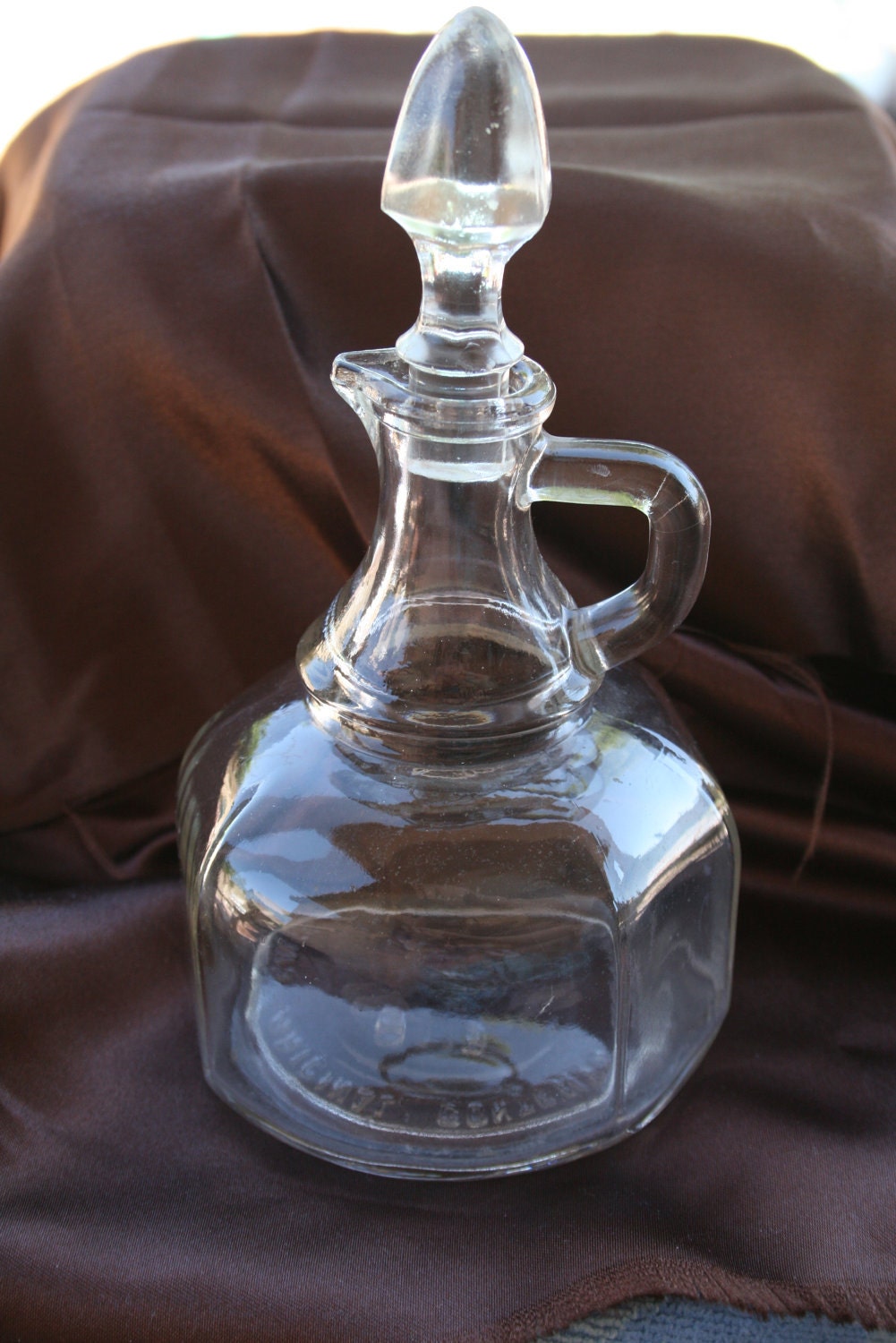 Gregorys Elko Ozark vintage vinegar cruet by MissTiasTreasures