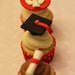 Fondant Graduation Toppers Including Caps, Diplomas and Your School's Logo for Decorating Cupcakes, Cookies or Mini Cakes