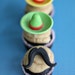 Mustache and Sombrero Fondant Toppers for Cupcakes Perfect for Birthday, Celebration and Cinco De Mayo Parties