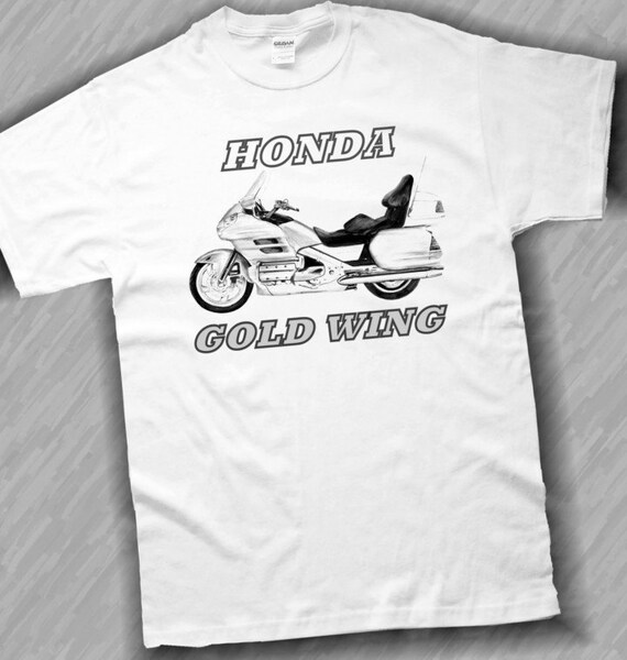 Honda goldwing motorcycle t-shirts #3