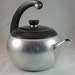 RESERVED Vintage 1950s Kettle / Teapot - Deco Aluminum - FEATURED in TREASURY