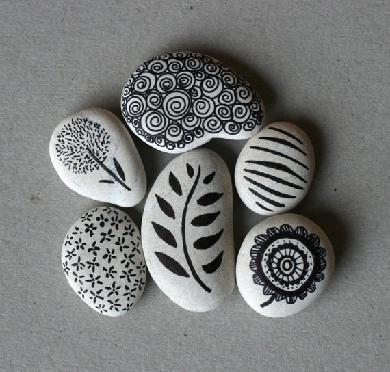 Items similar to Art Stones - Forest on Etsy