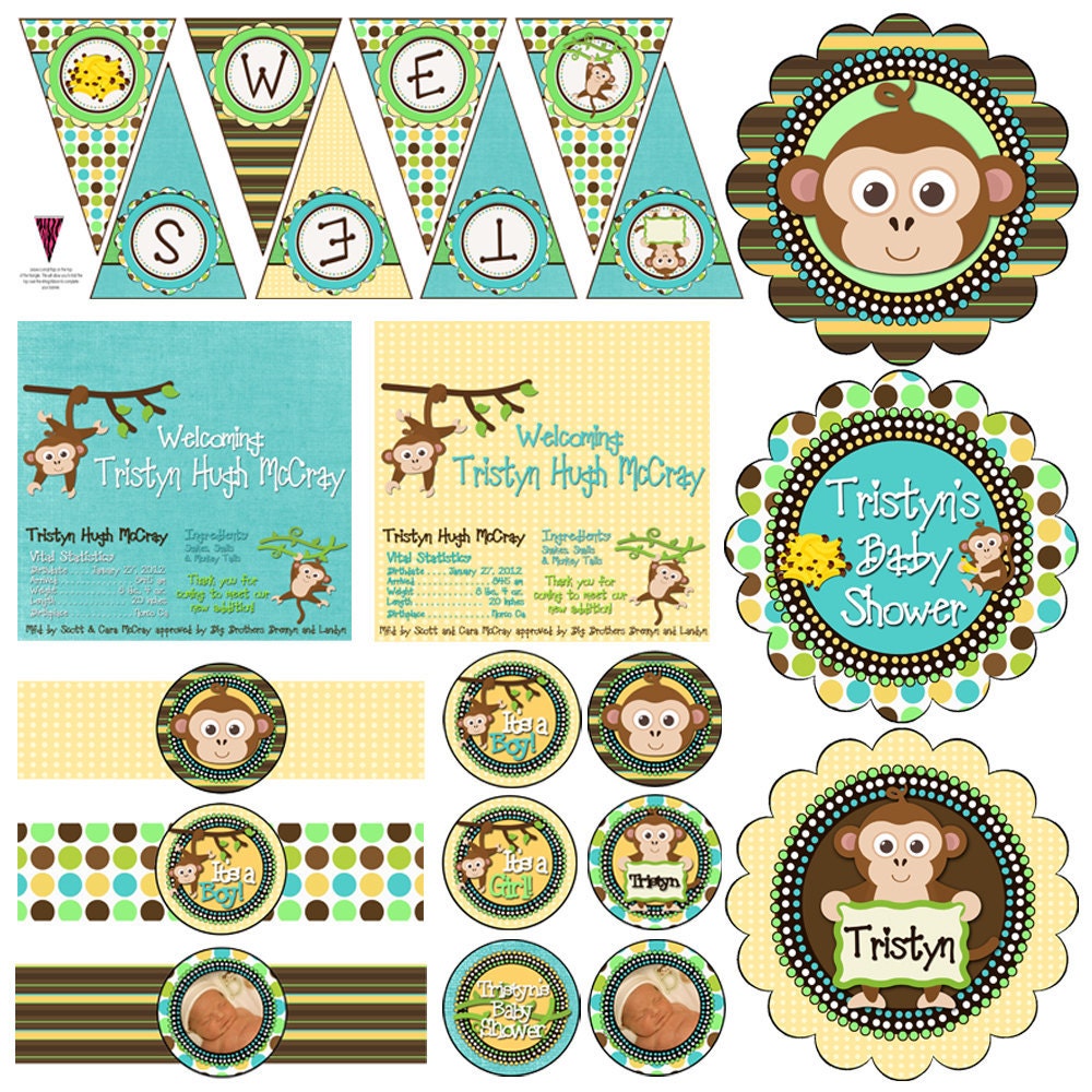 Monkey Baby Room Decor  Home Decorating Ideas