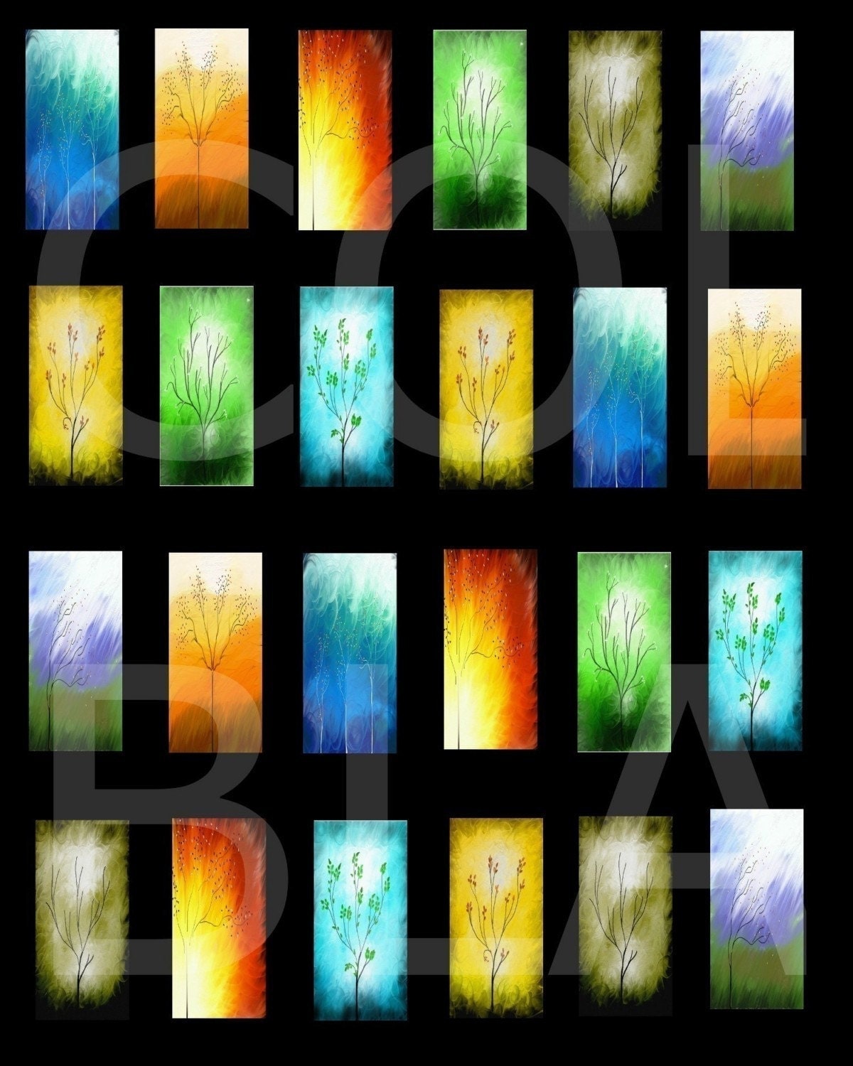 Four Seasons and Element of Nature Download and Print Digital